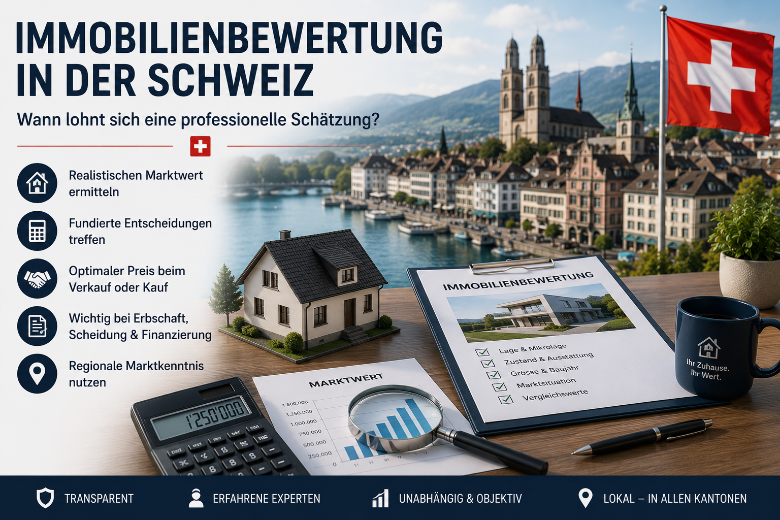Immobilienbewertung in der Schweiz – wann lohnt sich eine professionelle Schätzung?