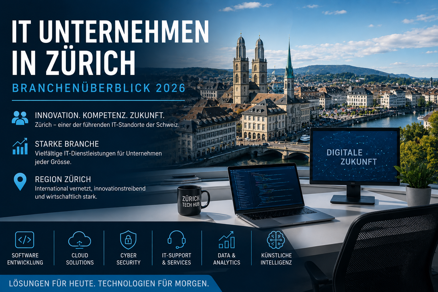 IT Unternehmen in Zürich – Branchenüberblick 2026
