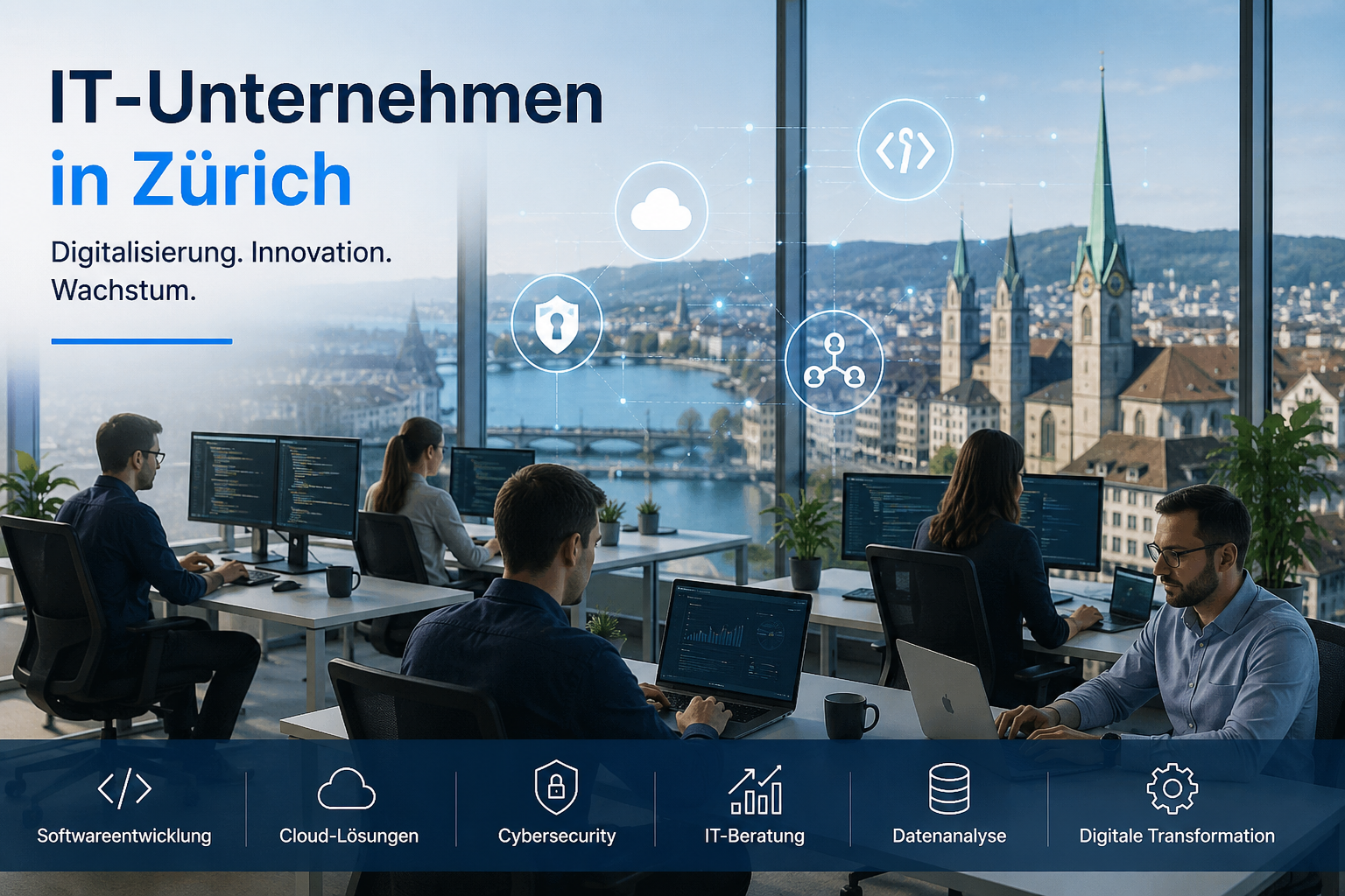 IT-Unternehmen in Zürich – Digitalisierung, Innovation und Wachstum