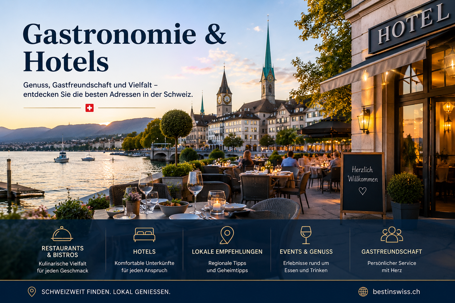 Restaurant in der Schweiz finden – Gastronomie, Küchen und lokale Esskultur