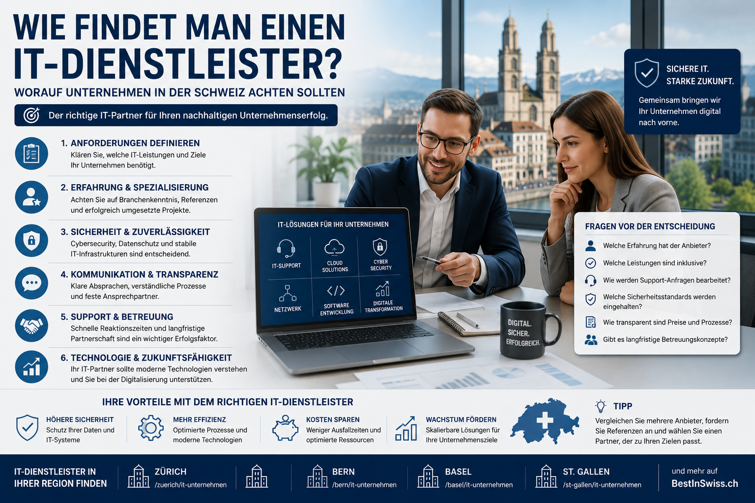 Wie findet man einen IT-Dienstleister? Leitfaden 2026